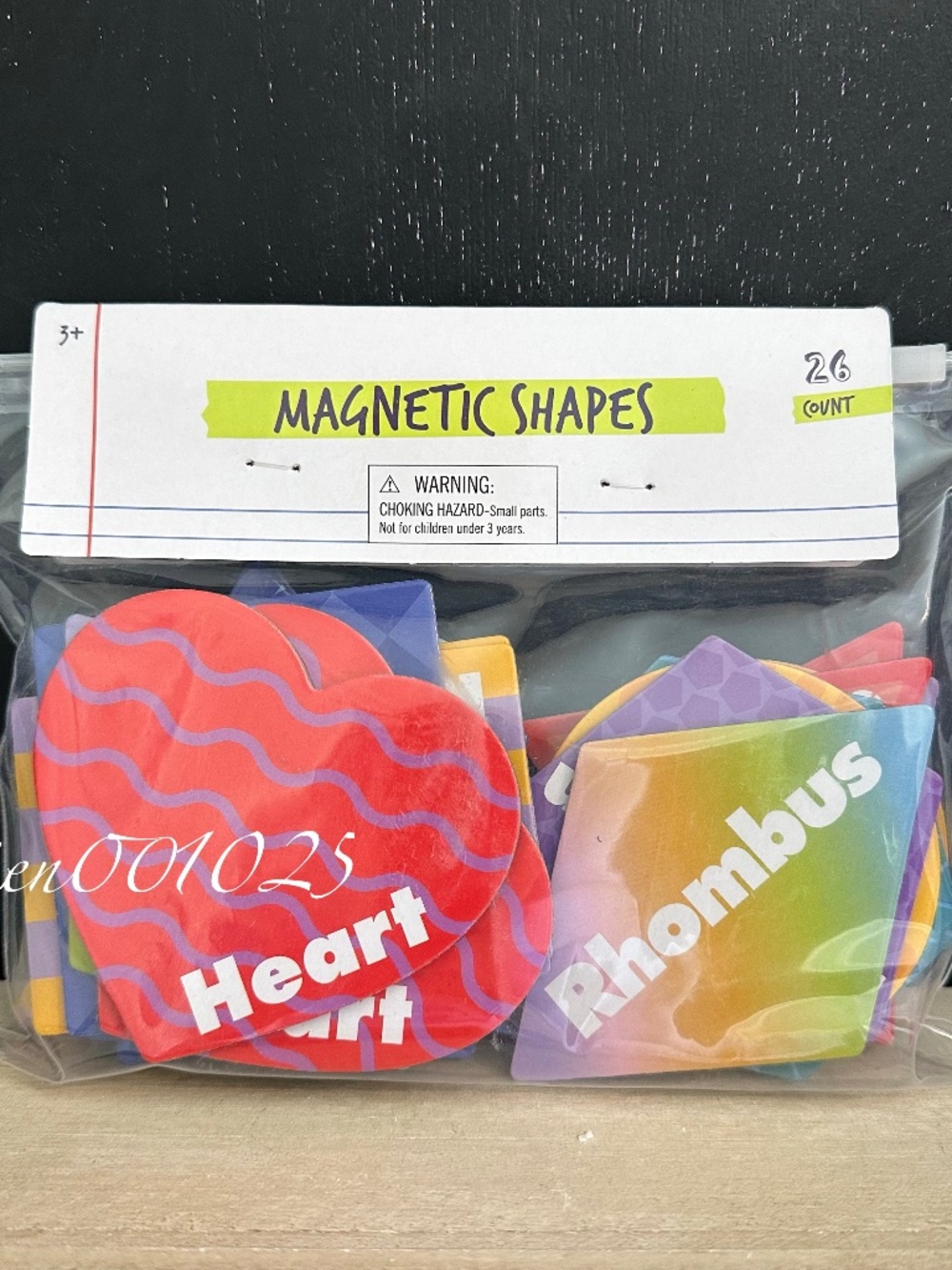 Target Bullseye Playground Magnetic Shapes 26 Ct